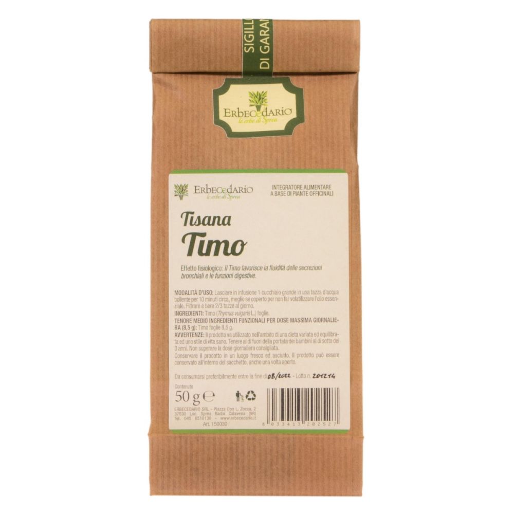 Timo in foglie  Vendita Online Peso 50g